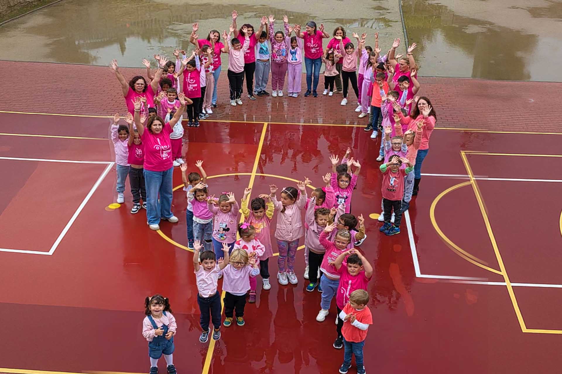 Laço Humano – EB1/JI de Lavra