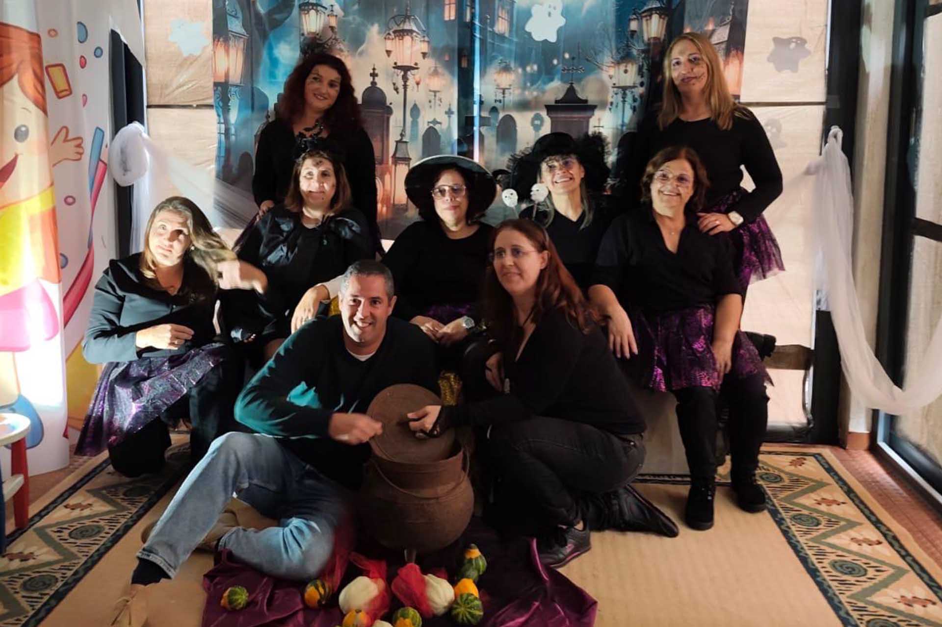 Bruxa visitou Escola EB1/JI de Lavra