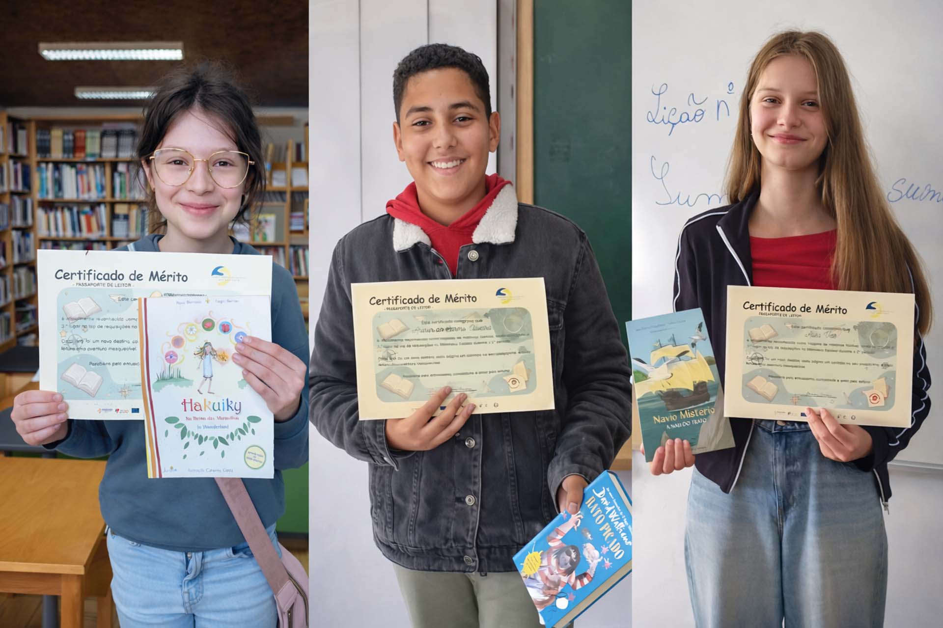 Livros, viagens e descobertas: Biblioteca Escolar volta a distinguir leitores