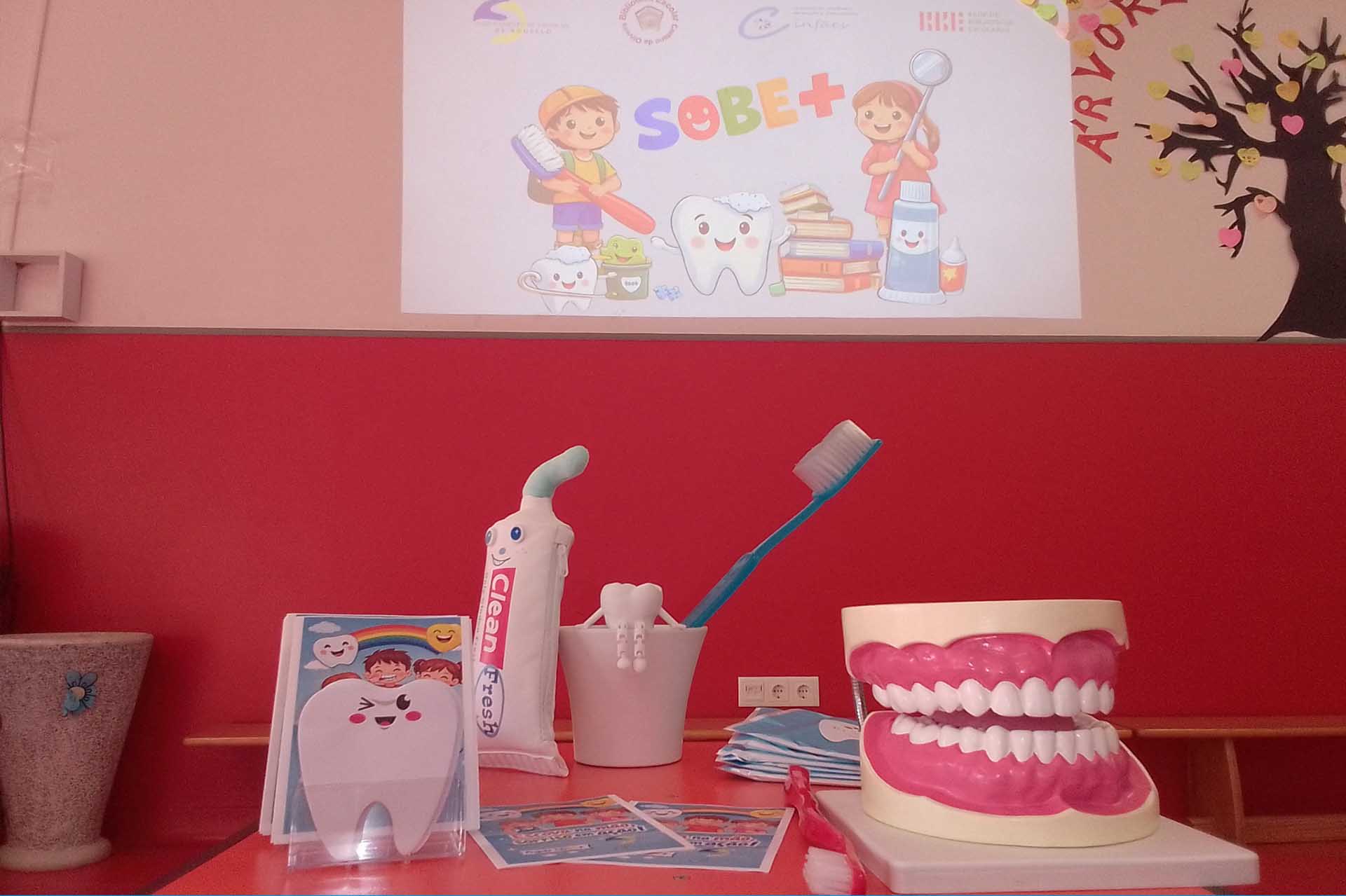 Projeto SOBE+ ajuda os alunos a cuidar do seu sorriso